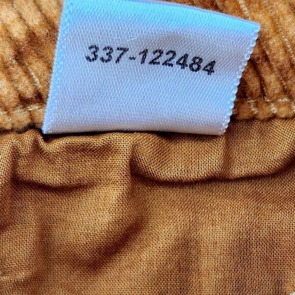 Paige Pants Size 26 Womens Marigold Orange Corduroy Hoxton Ankle Skinny - Picture 13 of 15